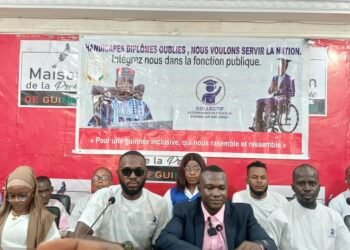 Conakry : des diplômés en situation de handicap réclament leur place dans la fonction publique