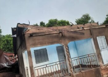 Télimélé : plusieurs habitations décoiffées après une pluie accompagnée de vents violents à Dantegué