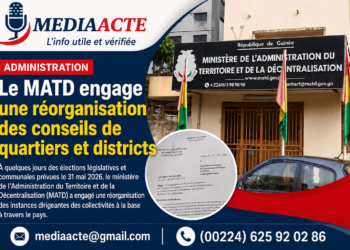 Administration : le MATD engage une réorganisation des conseils de quartiers et districts