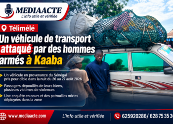 Télimélé : un véhicule de transport attaqué par des hommes armés à Kaaba